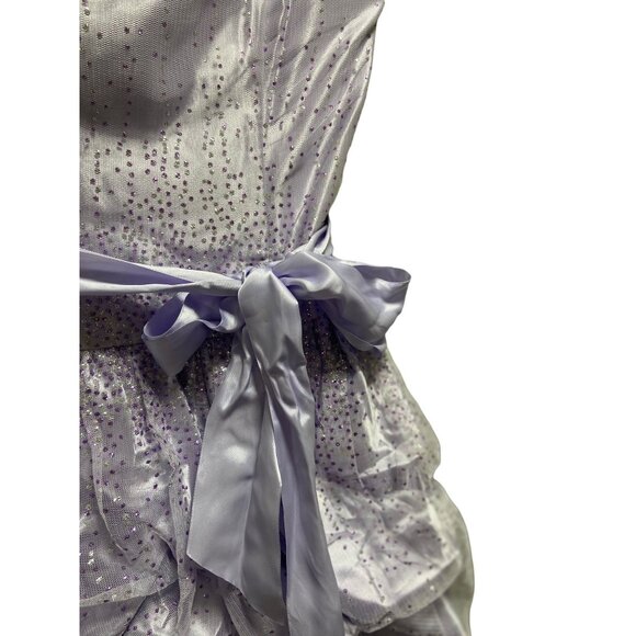 Gunne Sax Jessica McClintock Dress Purple Size 3 Vintage - Picture 9 of 15